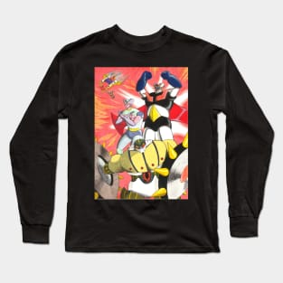 Jeeg VS MazingerZ Long Sleeve T-Shirt